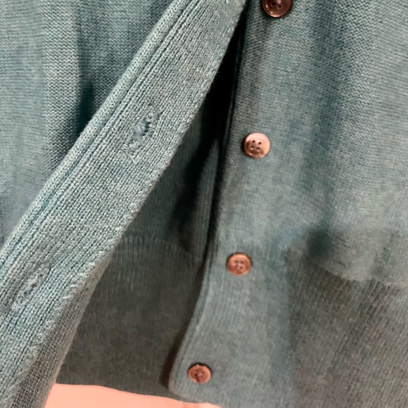 Cabi Cardigan with Faux Fur Collar Stole, Size Medium - Picture 5 of 10